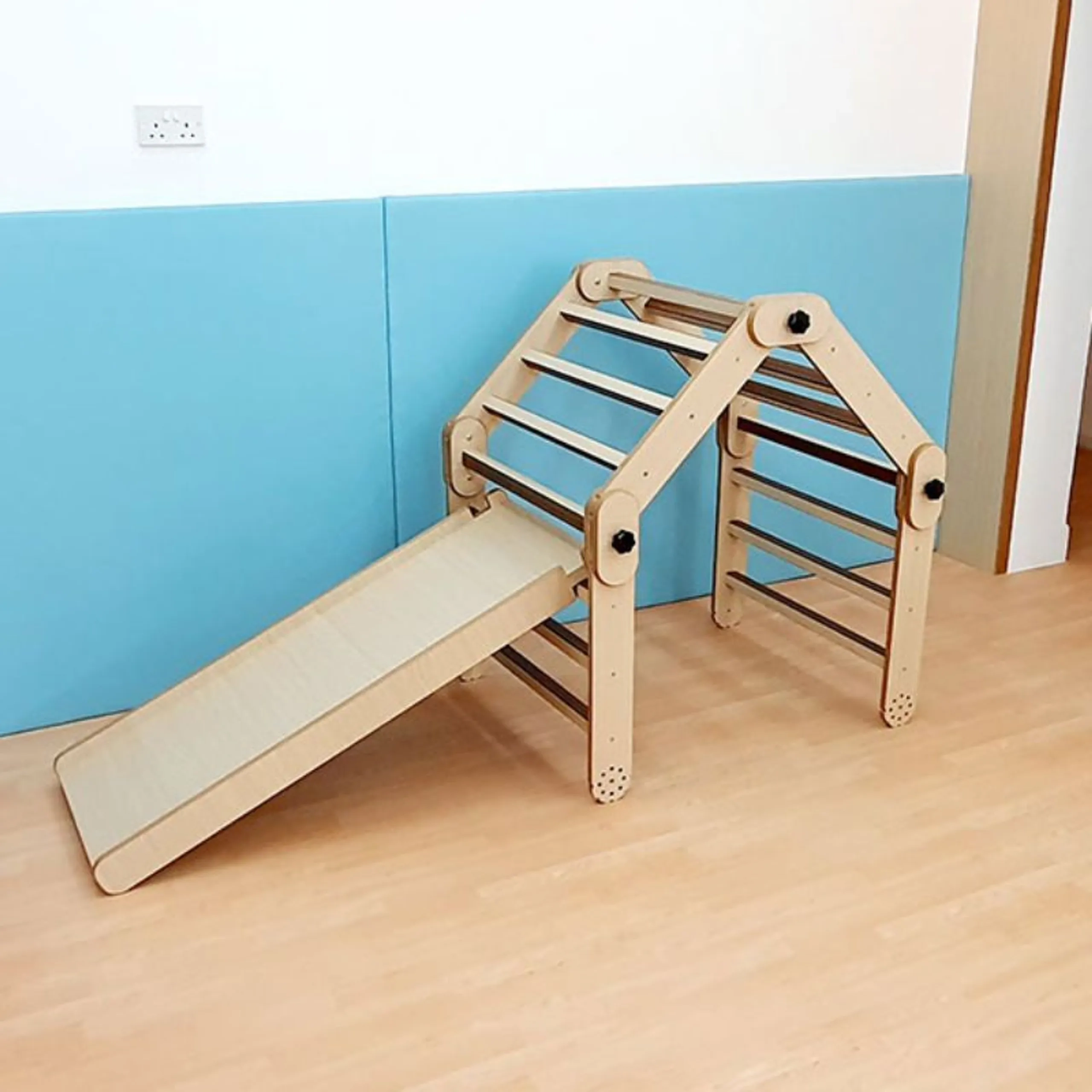 Adjustable Pikler Triangle - Ramp and Slide