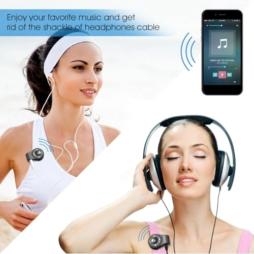 Clip Bluetooth Audio Adapter - V4.1+EDR Battery Powered