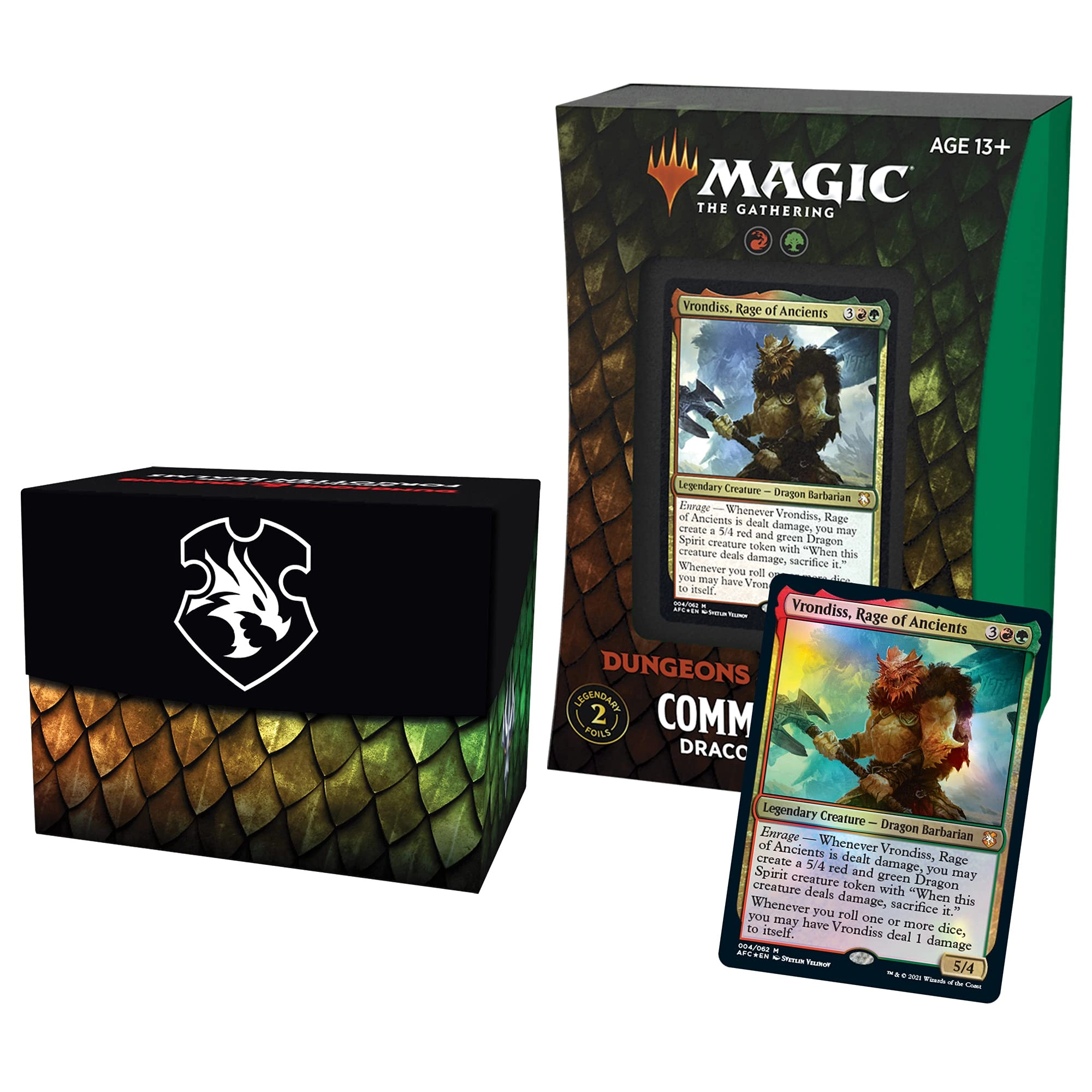 Wizards of the Coast Magic: The Gathering: Adventures in the Forgotten Realms Commander Deck – Draconic Rage