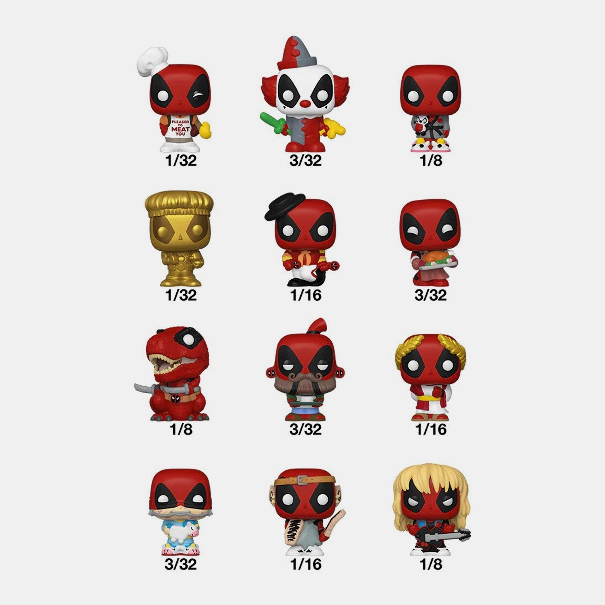Bitty Deadpool - 2.3 cm (84960) (B0CQF5R177) Pack