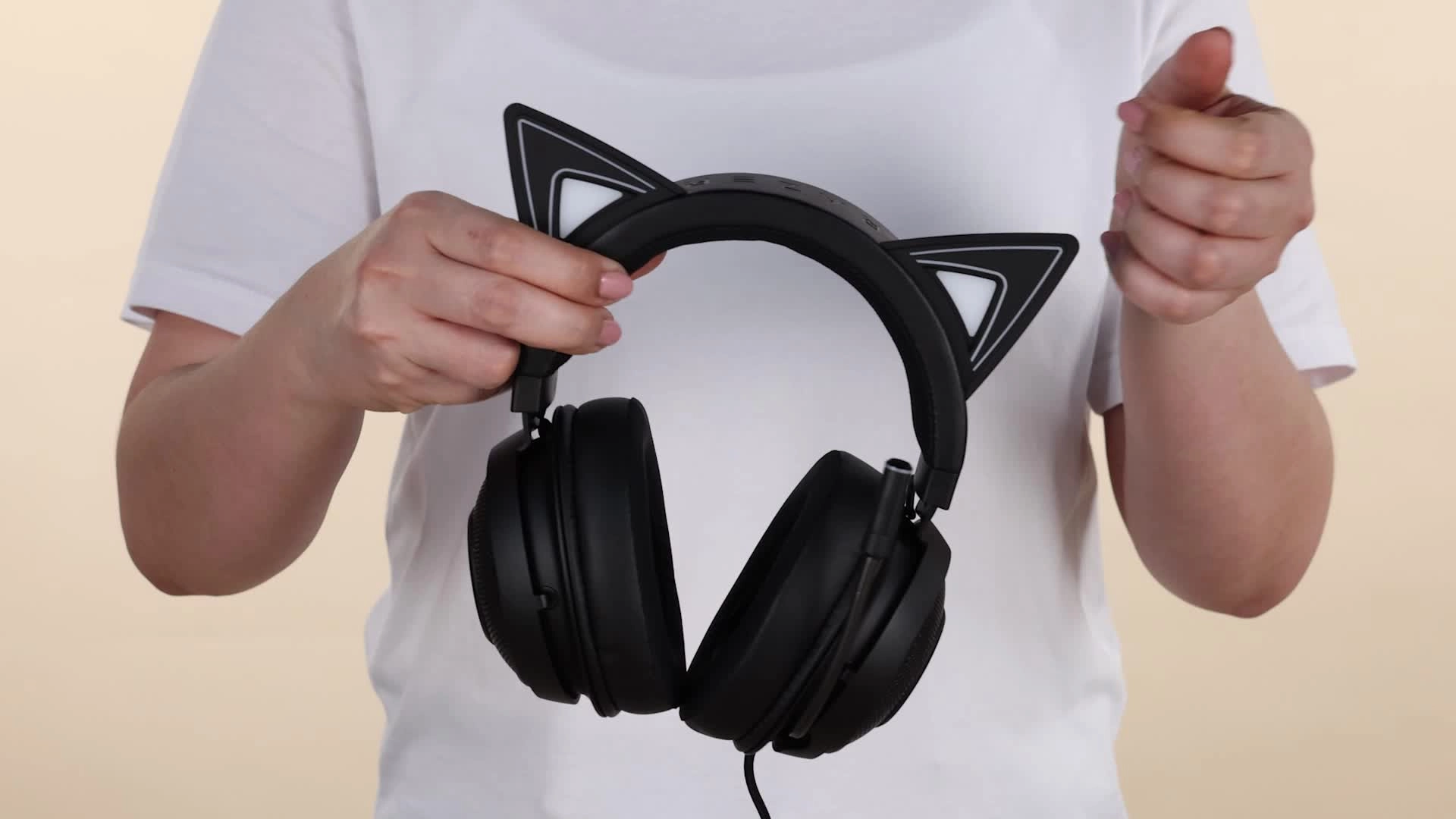 Kraken Kitty Chroma Wired Headset