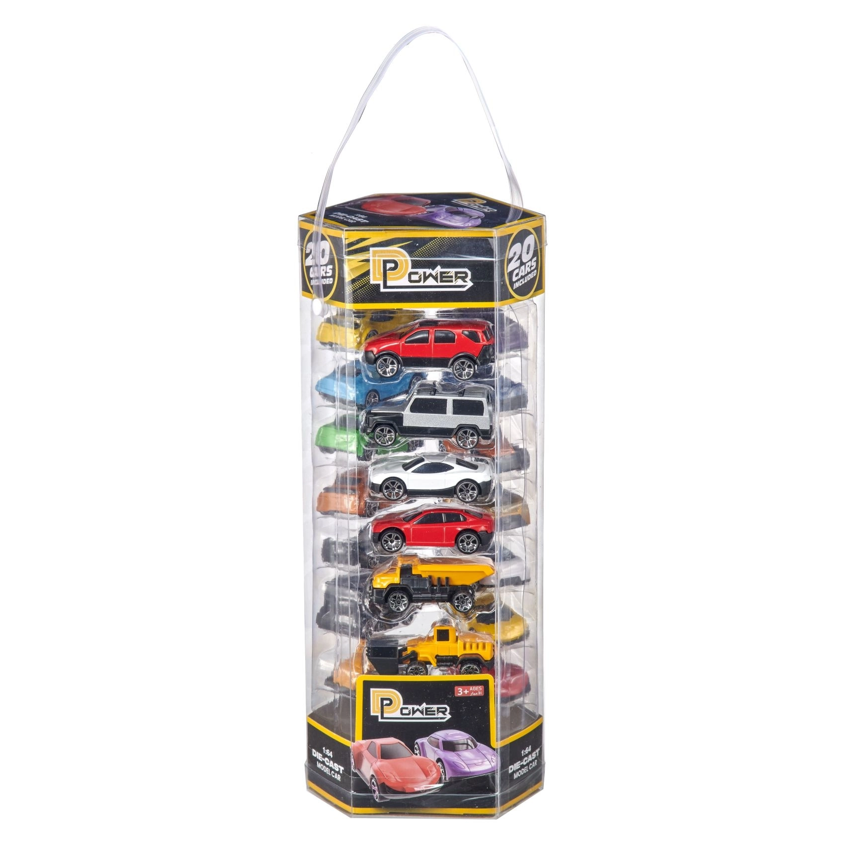 D-Power Die-cast Metal Model Cars Set