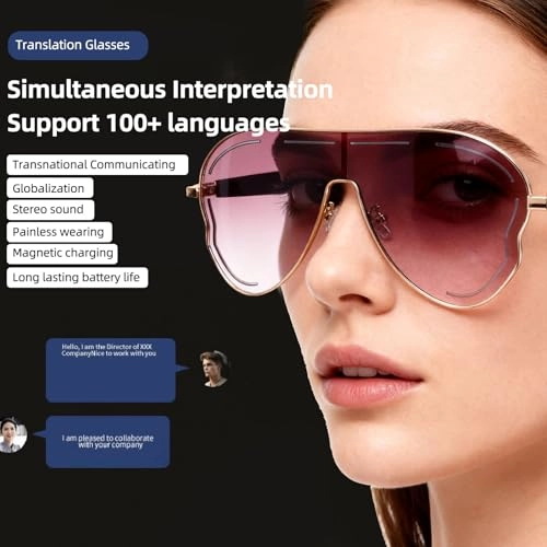 Translation Glasses - AI Real-time Translation 100+ Languages