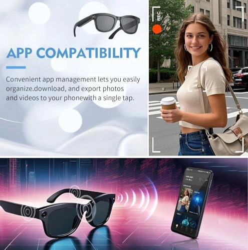 Smart glasses - Bluetooth 0.1 Kilograms
