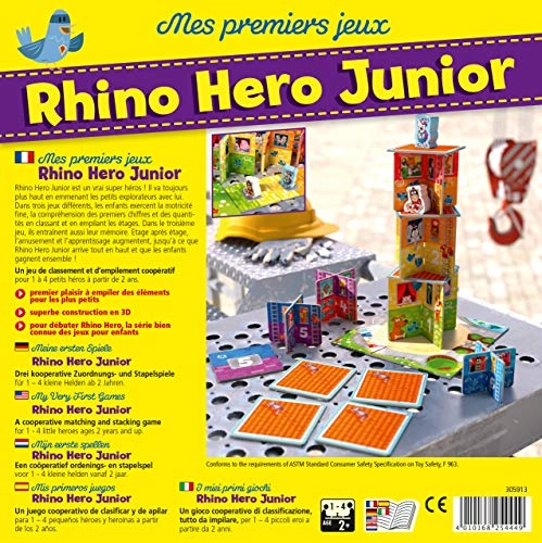 Rhino Hero Junior - 24 months and up 1 pieces