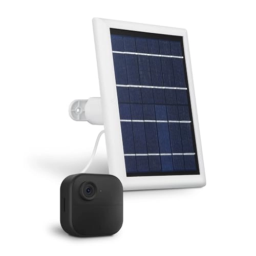 Solar Panel with internal battery - Compatible with Blink Outdoor (3rd Gen) and Blink Outdoor 4 (4th Gen) White