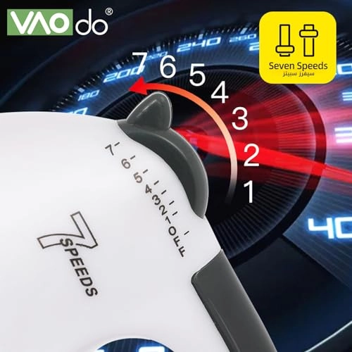 Electric Hand Mixer - 7 Speeds Handheld