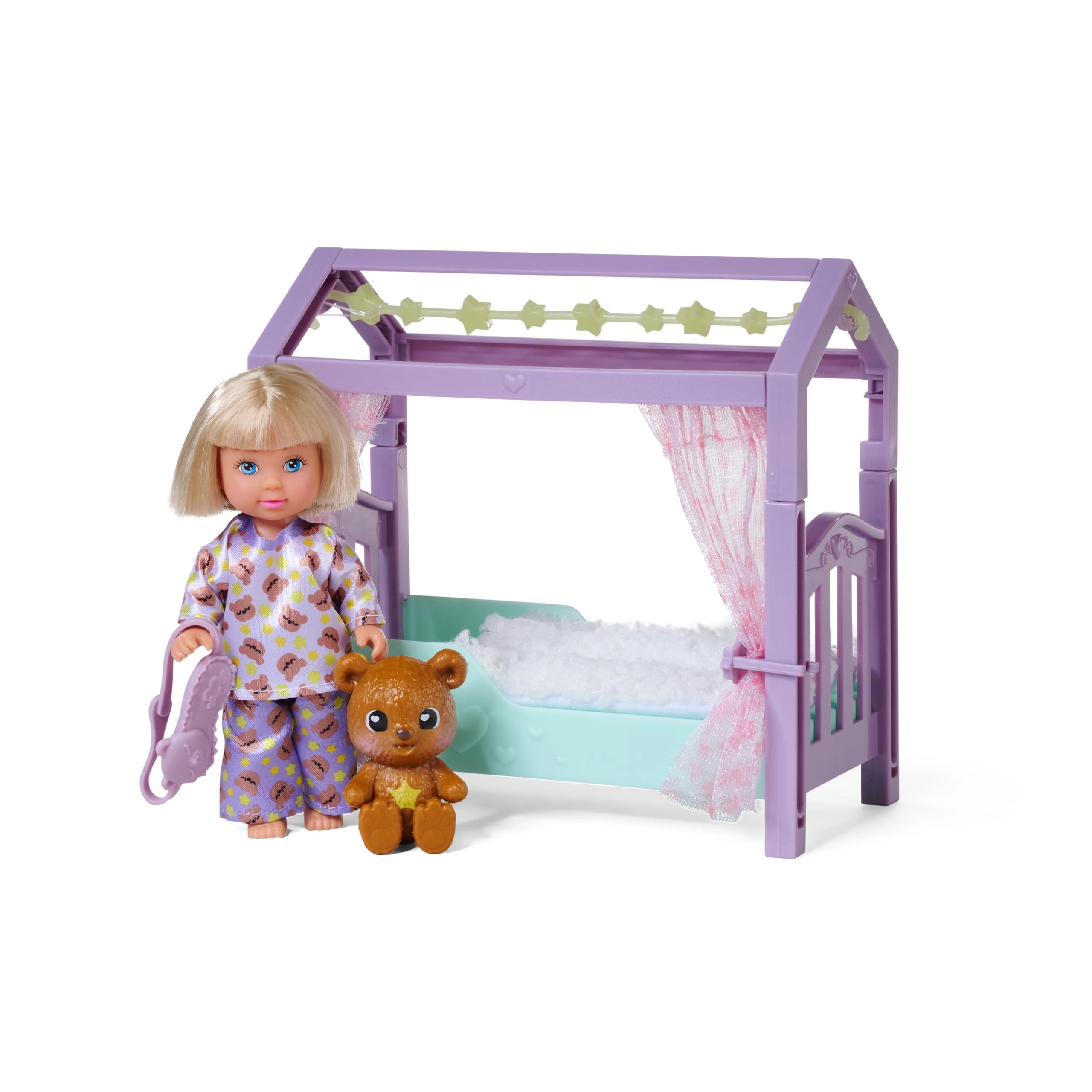 Simba Evi Love Teddy Bed - 12 cm