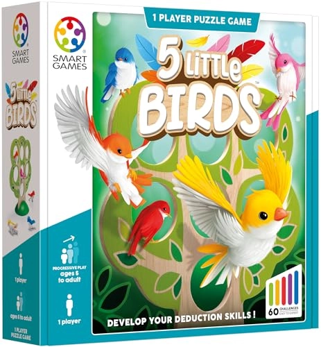 5 Little Birds Wooden Puzzle