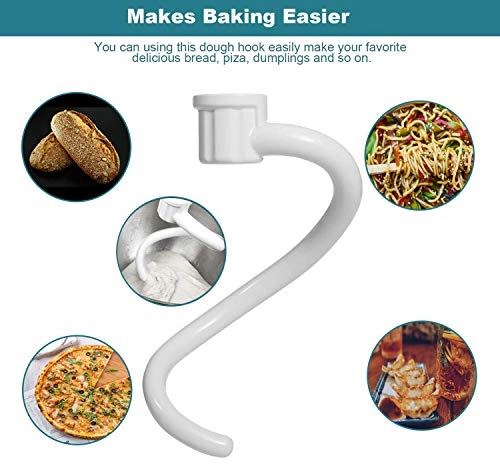 Coated Spiral Dough Hook - 6 Liters