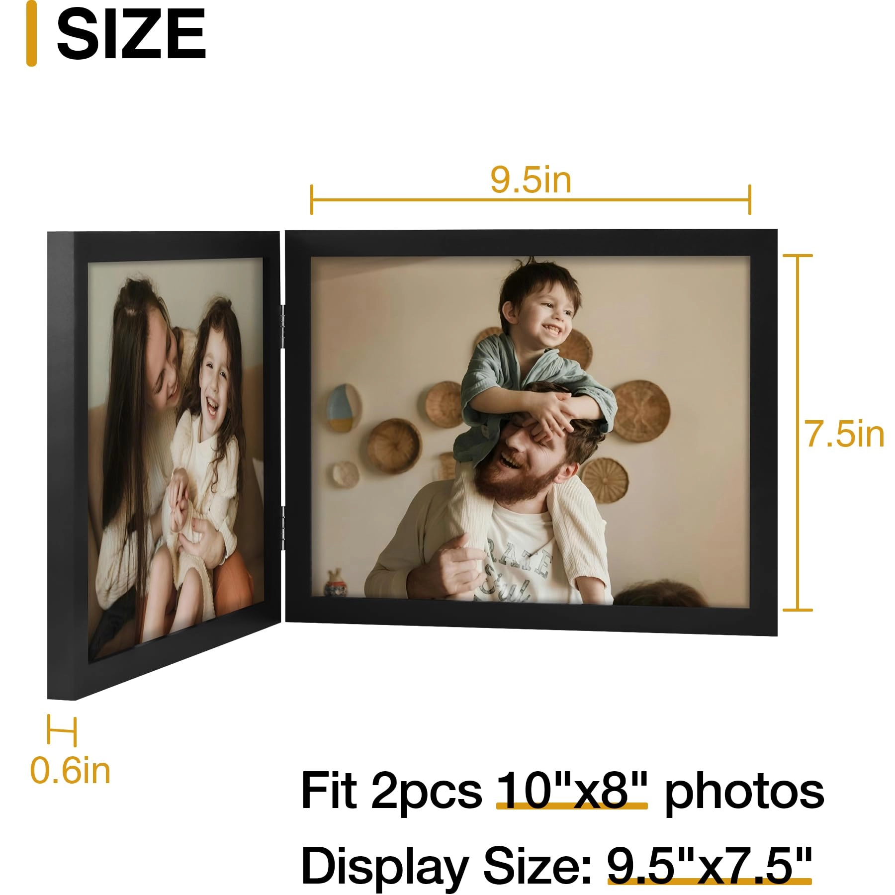 Picture Frame - 8x10 Double
