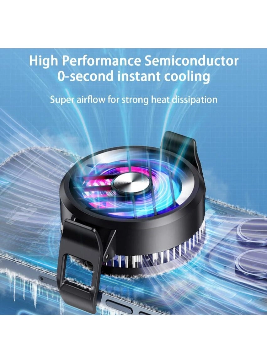 Phone Cooler - Gaming Fan with RGB