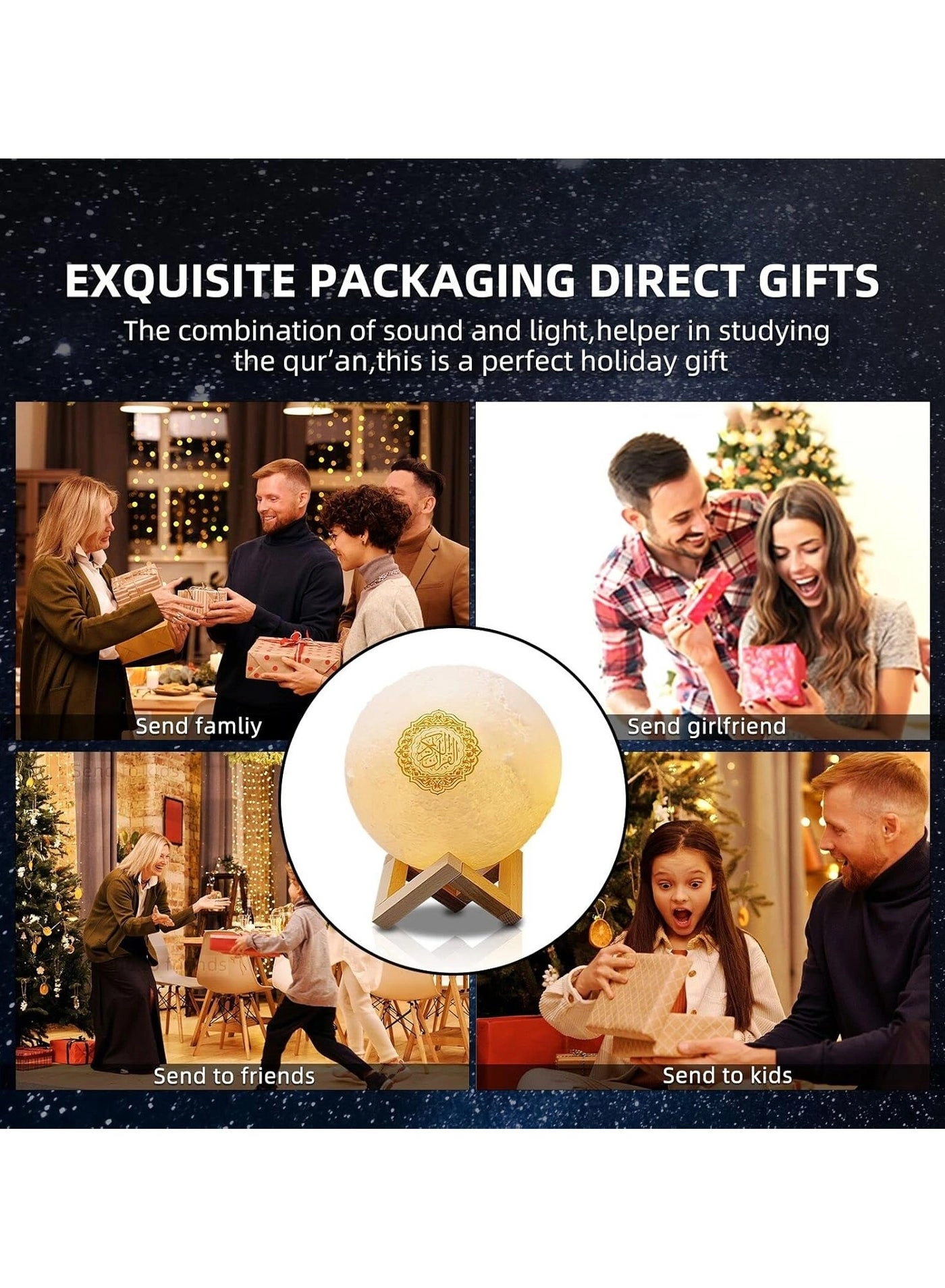 Moon Lamp Quran Speaker