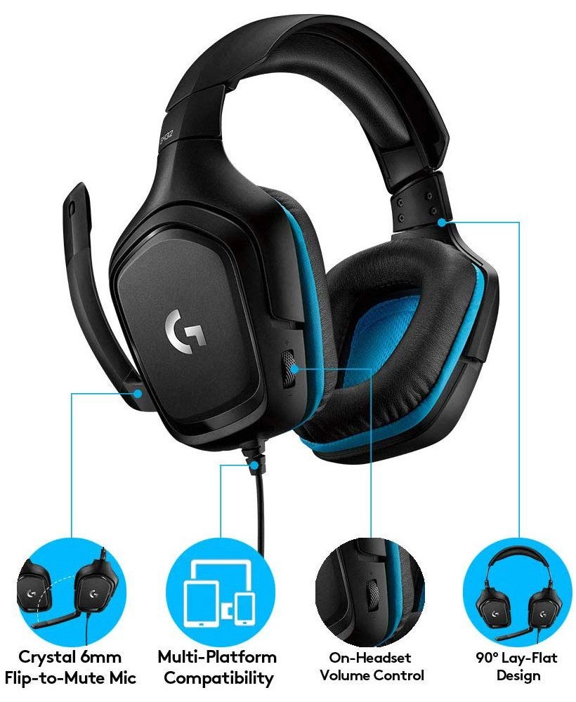 G432 Wired Headset