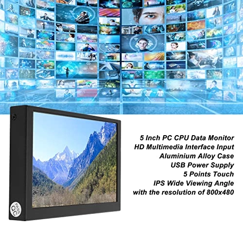 Touchscreen Monitor - 5in 800x480