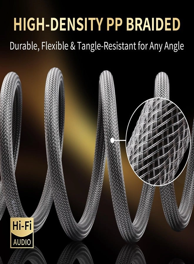 14AWG Audiophile HiFi Speaker Audio Cable - 2m