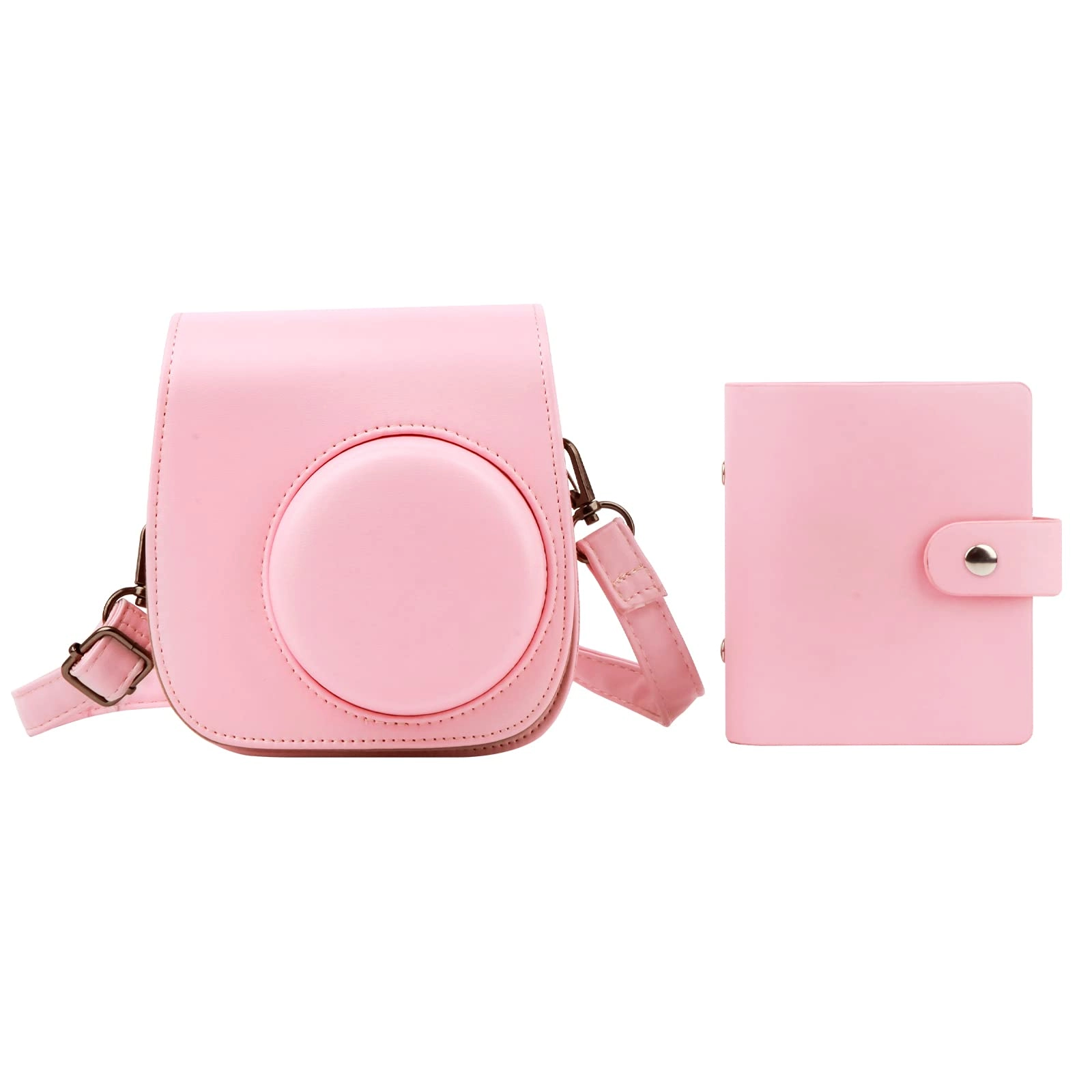 Aextaest Instax Mini 52 Photos Faux Leather Photo Album