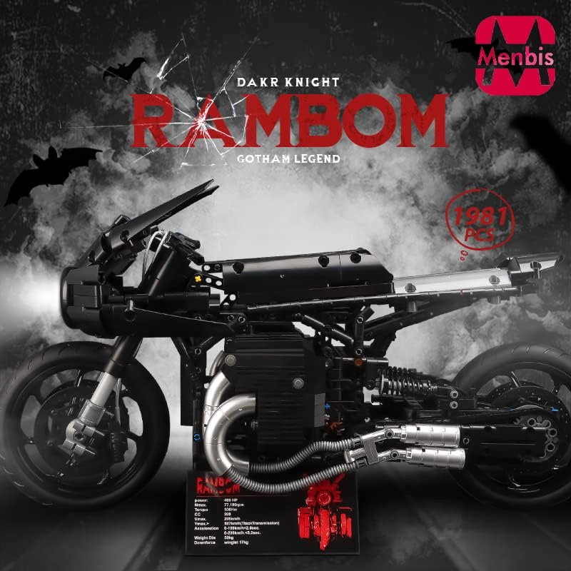 Motorcycle Building Block Kit - auto