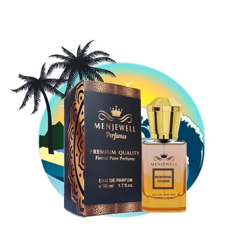 Menjewell Refreshing Cologne - 50 Milliliters