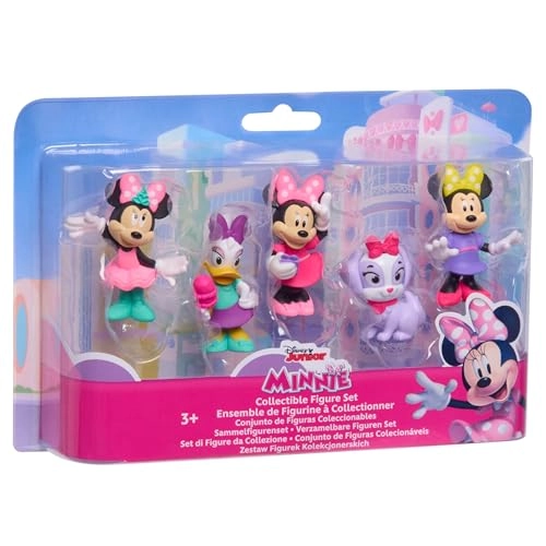 Minnie Mouse + Daisy Duck + Cream Puff - Disney Juniors - 3 yr 5 pcs