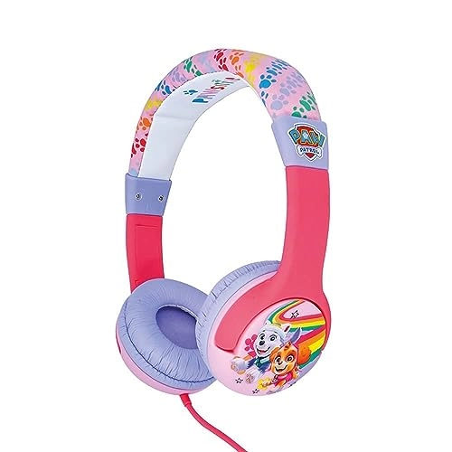 Kids Headphones - PAW Patrol Rainbow 3-7 Years