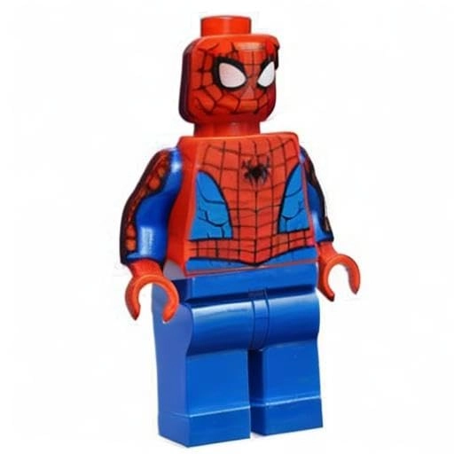 Super Heroes Spider-Man Printed Arms Minifigure - Superhero