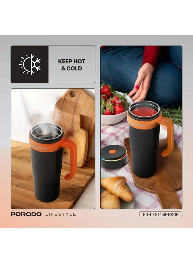 Lifestyle 6-Blade Portable Blender - Insulated Mug USB-C Rechargeable