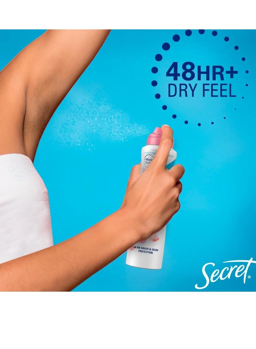 Dry Spray Antiperspirant Deodorant - Vanilla & Argan Oil 4.1 oz