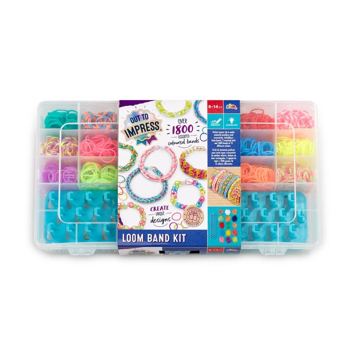 Oti Loom Bands Kit - 5+ years over 1800 pcs