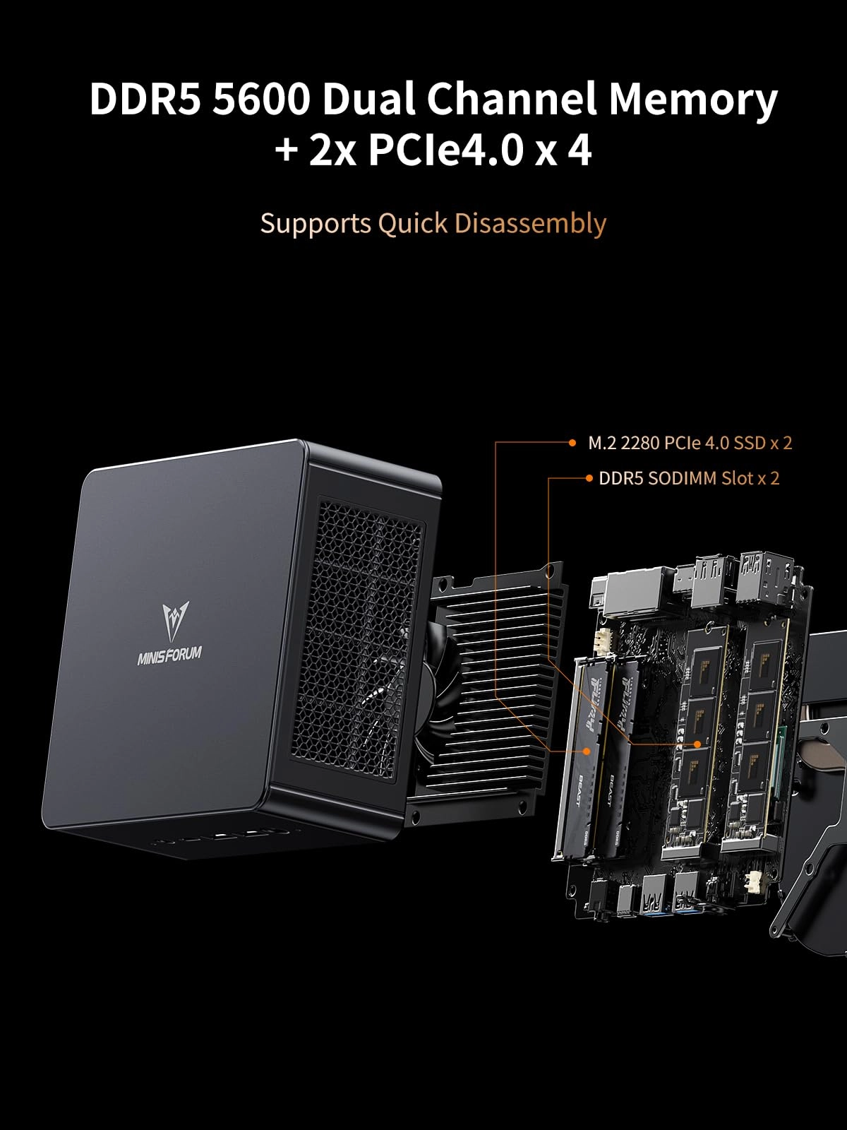 UM890 Pro - Ryzen 9 8945HS 32GB 1TB