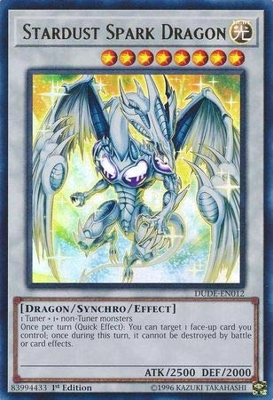 Yu-Gi-Oh! Stardust Spark Dragon DUDE-EN012 1st Edition