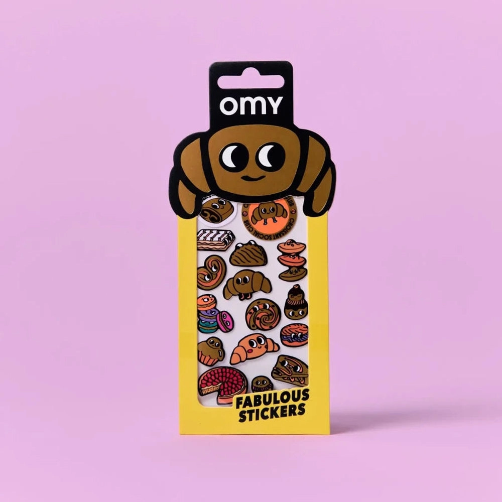 OMY Sticker Iconic - 6 piece(s)