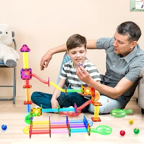 Marbles for Magnetic Block Tiles - 8pcs