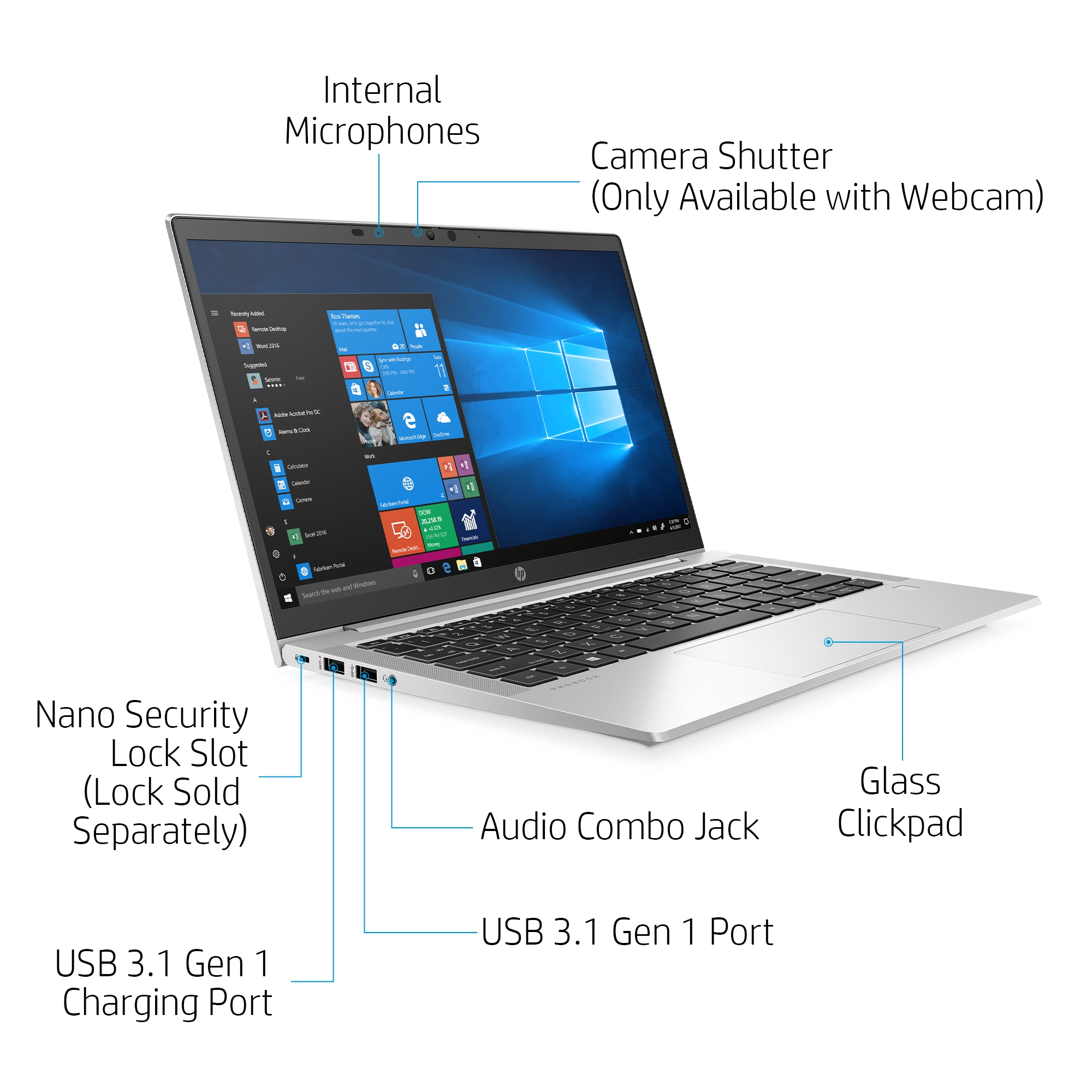 ProBook 635 Aero G8 4Y9R3UT#ABA - 13.3'' Ryzen 5 16GB DDR4 256GB SSD