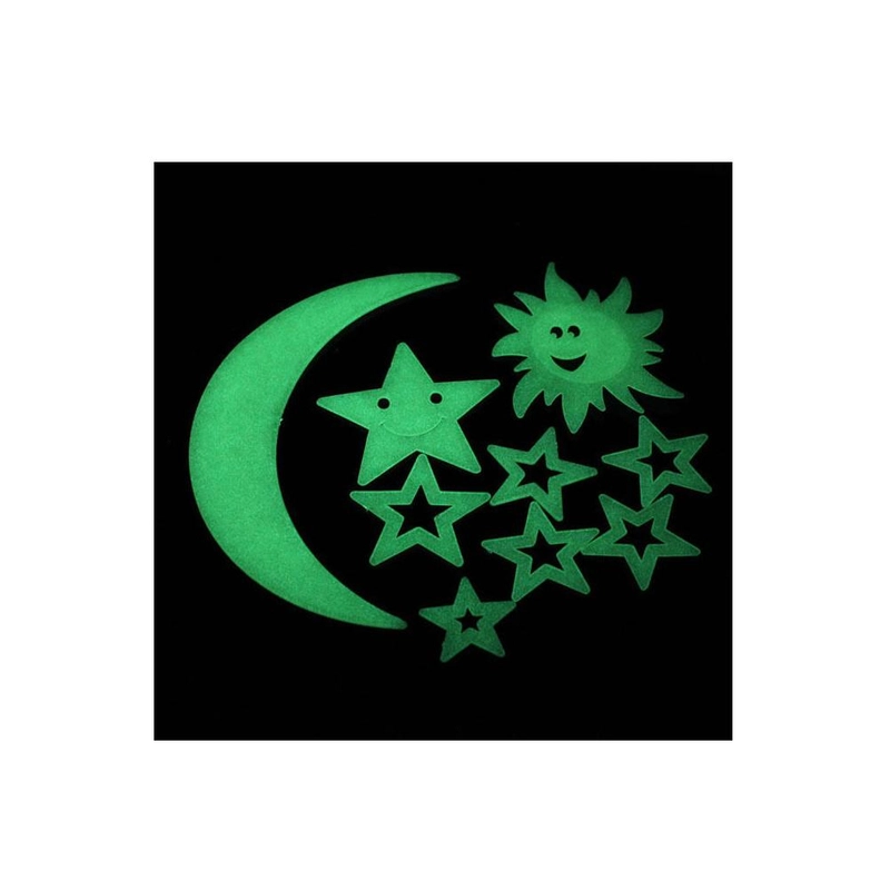 Non Branded Moon/Star/Sun - 21 Pieces