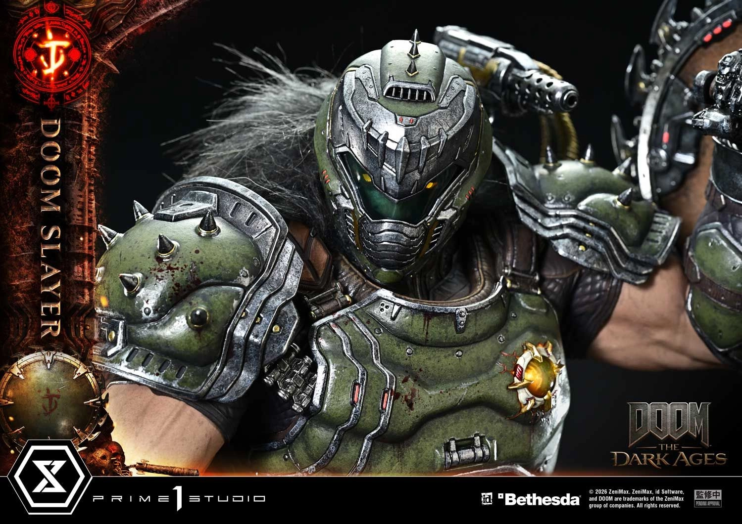 Ultimate Premium Masterline Doom: The Dark Ages Doom Slayer Statue