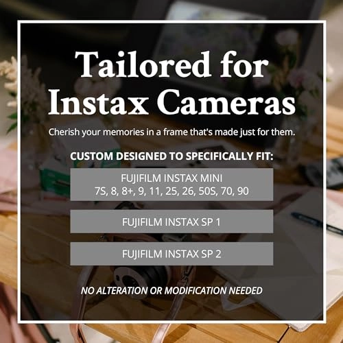 Instax Mini Wooden Picture Frame - for Fujifilm Instax Mini