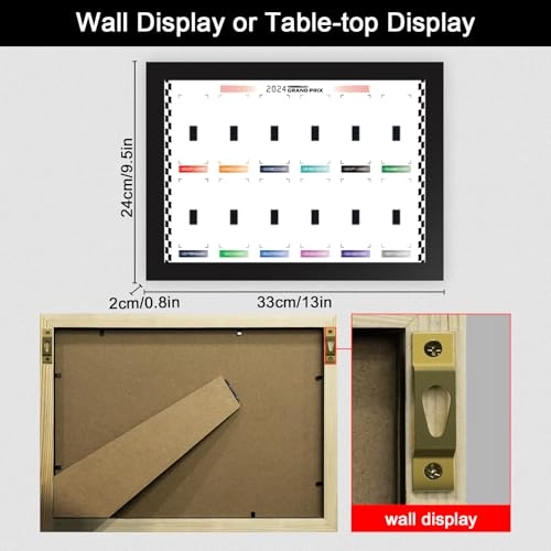 Wall Display Board & Desktop Showcase - 1 pcs