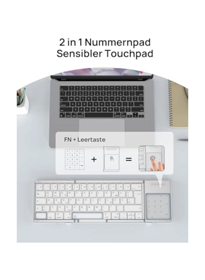 Folding Bluetooth Keyboard - Wireless