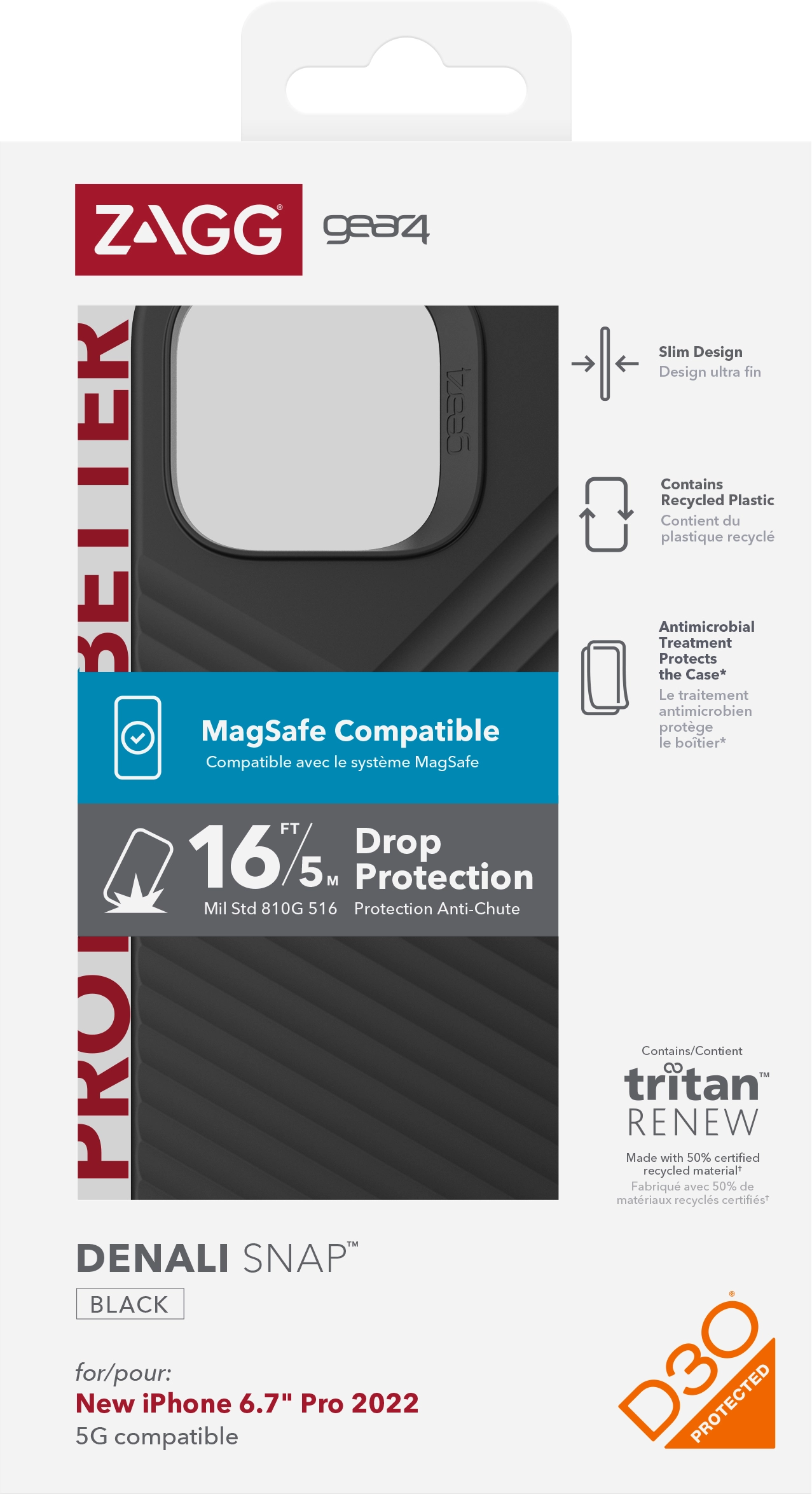 D3O Copenhagen Back Case for iPhone 14 Pro Max