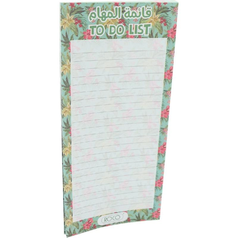 Roco Memo Pad 9.5 X 21 cm - Lined 60 Notes