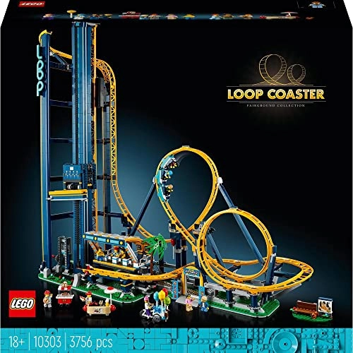 Icons Loop Coaster (10303) - Model Building Kit for Adults