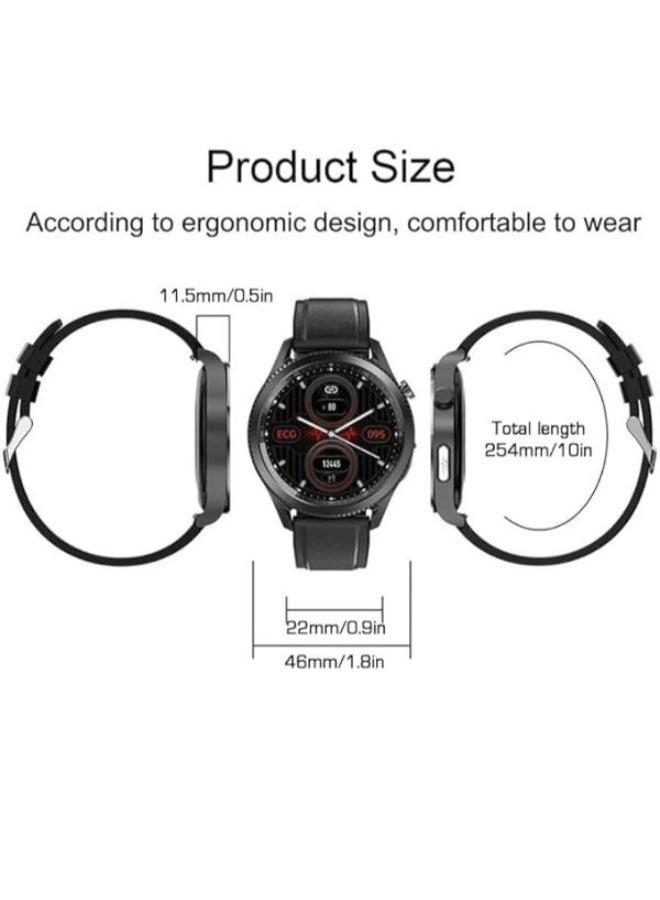 Health & Fitness Smartwatch - Heart Rate Blood Pressure ECG