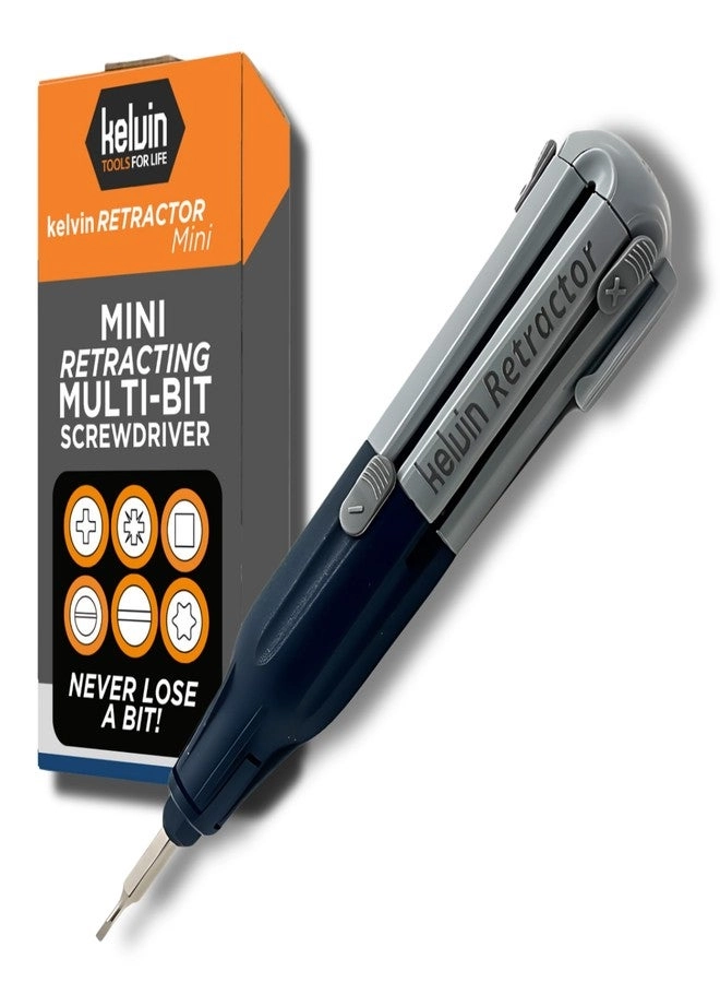Kelvintools Retractor Mini Precision Multi-Bit Screwdriver (6 Pcs)