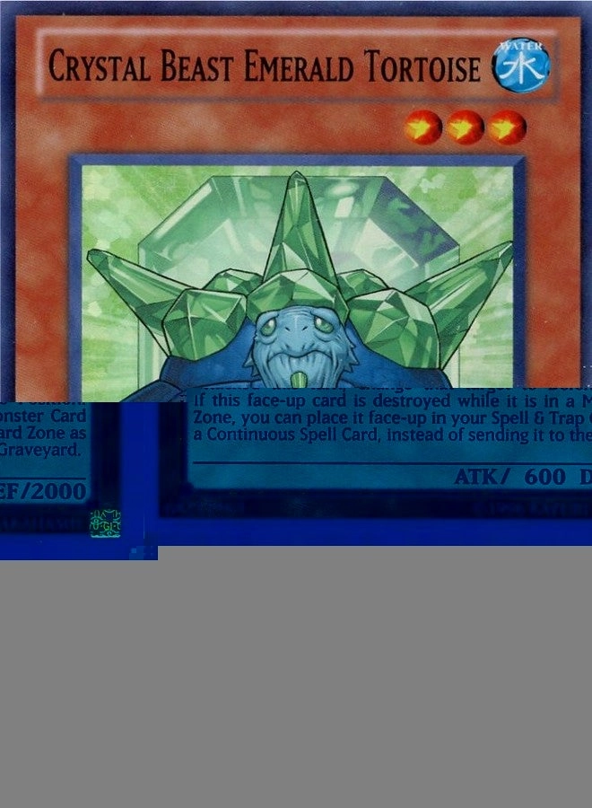 Yu-Gi-Oh! Crystal Beast Emerald Tortoise RYMP-EN042