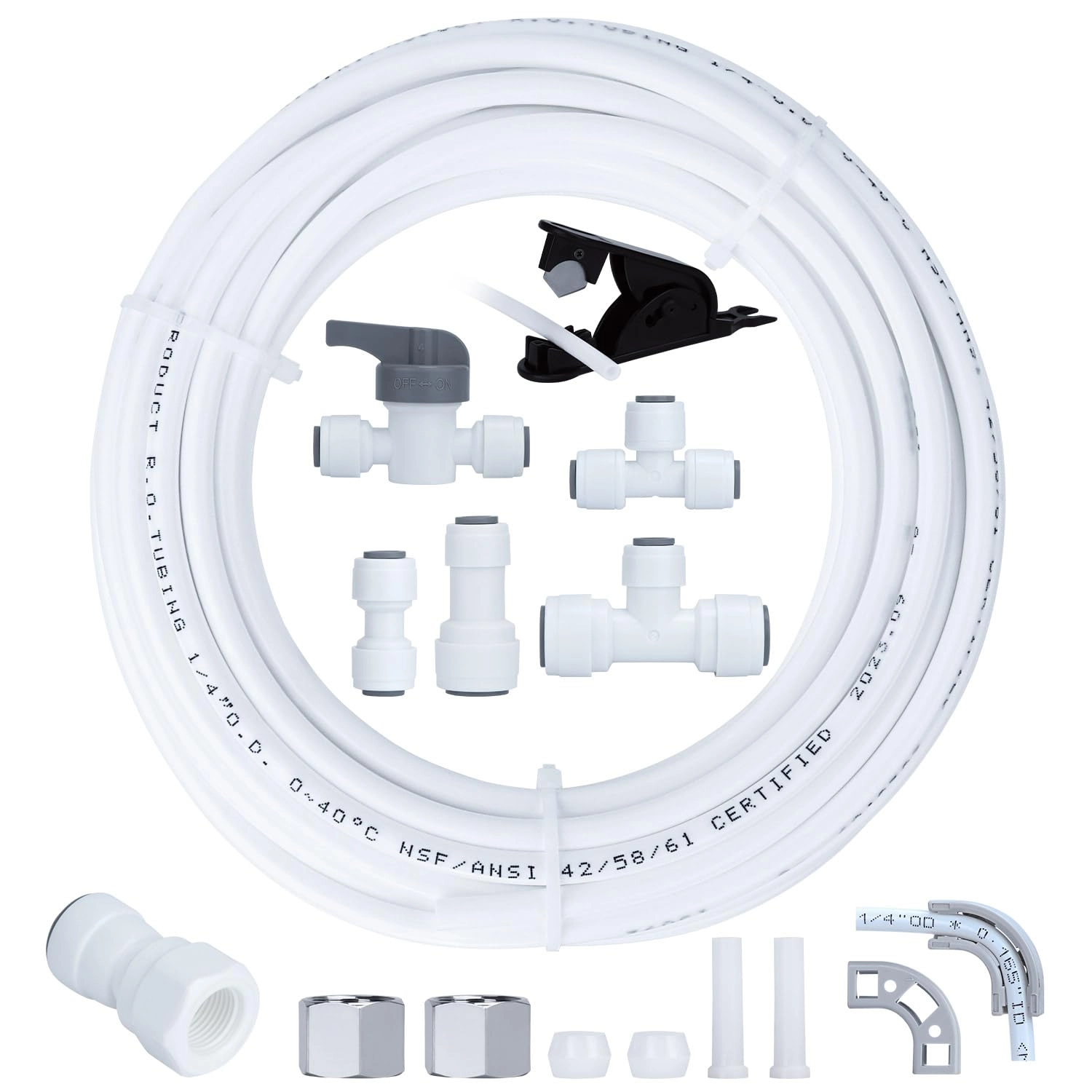 Shenzhen Yidexuan Technology Co.,Ltd Refrigerator Water Line Kit - GE LG Whirlpool Samsung Frigidaire