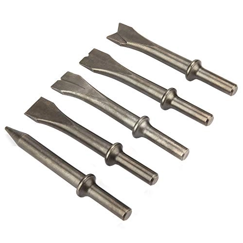 Air Hammer Chisel - 5 Pieces 10mm Shank