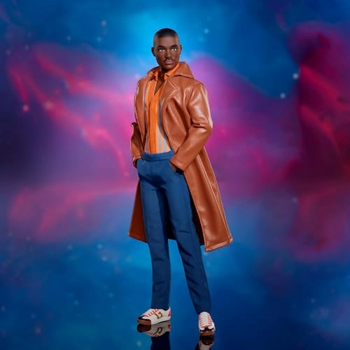 The Fifteenth Doctor Doll - Dr Who Collectable Doll Stand Certificate of Authenticity