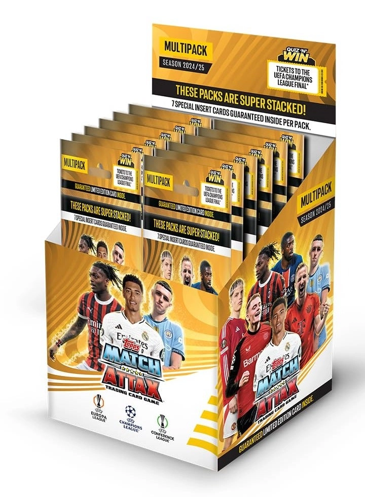 UEFA Champions League Match Attax 24/25 - Multipack of 12