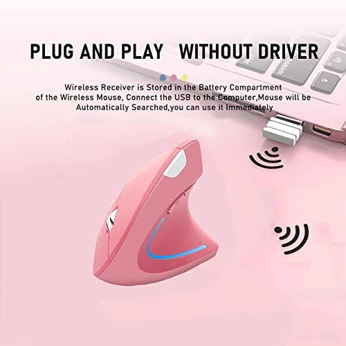 Vertical Ergonomic Mouse - Wireless